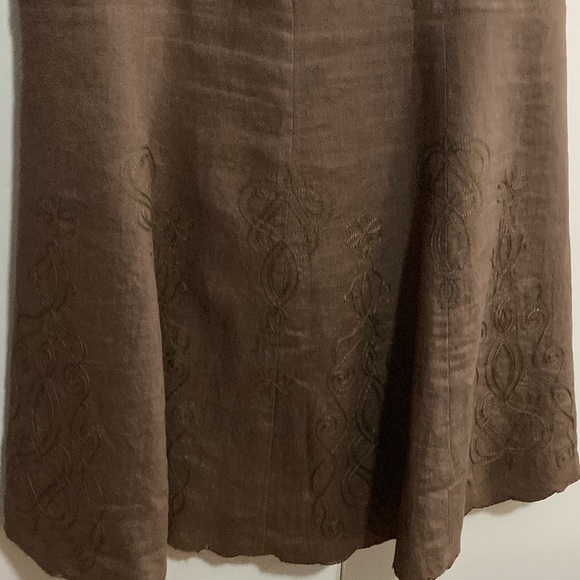 2 for $25 | Vintage Linen Skirt - It’s a New Vision - Picture 5 of 11